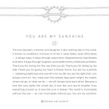 You Are My Sunshine Necklaces - Finish - Silver